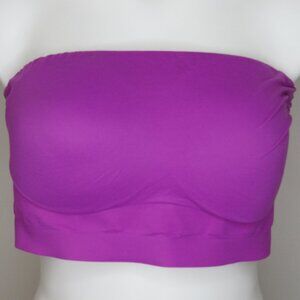 Soma Embliss Bandeau Purple Strapless Bralette Women's XXL XXLarge